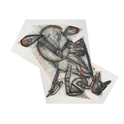 Lot 458 - Elizabeth Murray (1940-2007) UP DOG (KRAKOW...