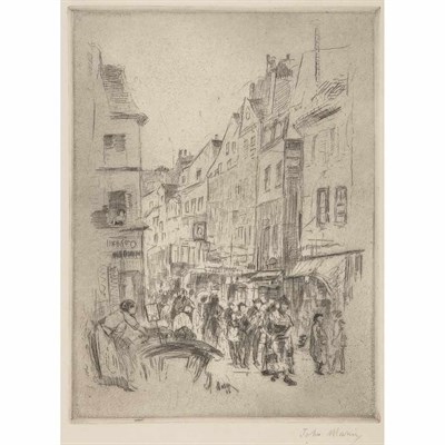 Lot 418 - John Marin (1870-1953) RUE MOUFFETARD, PARIS...