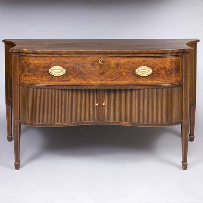 Lot 1391 - American Mahogany Sideboard Height 35 inches,...