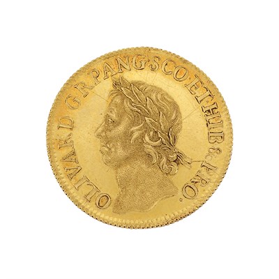 Lot 1065 - Great Britain, 1656 Cromwell Broad, Fr. 273...
