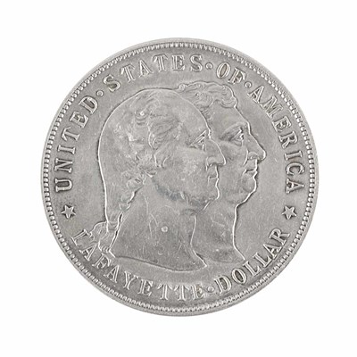 Lot 1196 - 1900 Lafayette Dollar Extremely Fine coin with...