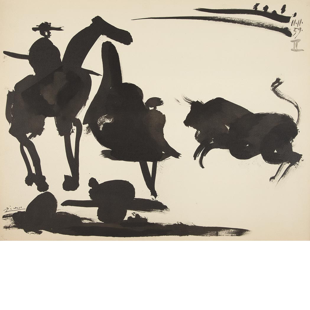 Lot 500 - After Pablo Picasso TOROS Complete set of...