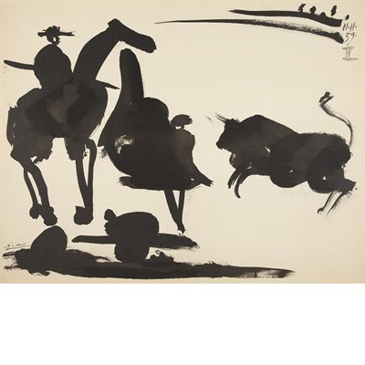 Lot 500 - After Pablo Picasso TOROS Complete set of...