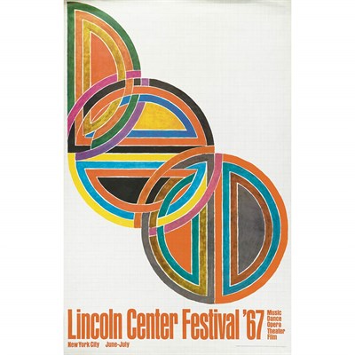 Lot 136 - Frank Stella (b. 1936) LINCOLN CENTER FESTIVAL...