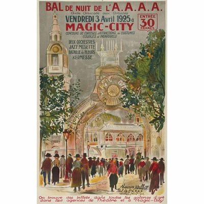 Lot 545 - Maurice Utrillo (1883-1955) BAL DE NUIT...