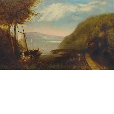 Lot 46 - Andrew W. Melrose American, 1836-1901 Boating...