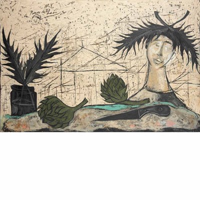 Lot 109 - Irene Rice Pereira American, 1902-1971 N.Y. a...