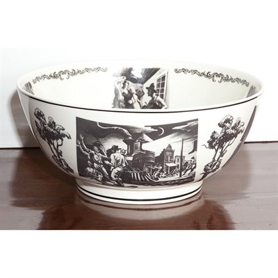 Lot 486 - Wedgwood Porcelain Thomas Hart Benton...
