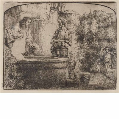 Lot 515 - Rembrandt van Rijn CHRIST AND THE WOMAN OF...