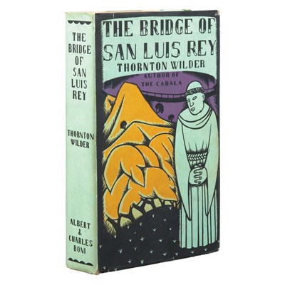 Lot 252 - WILDER, THORNTON The Bridge of San Luis Rey....