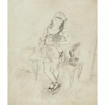 Lot 36 - Jules Pascin French, 1885-1930 La Petite...