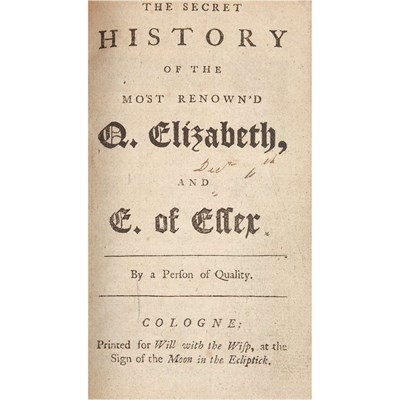 Lot 164 - [FICTITIOUS IMPRINT] The secret history of the...