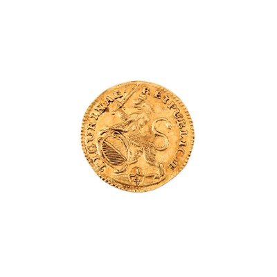 Lot 1089 - Swiss Canton-Zurich, 1753 over 1751 1/4 Ducat,...