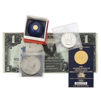 Lot 1223 - United States Coin Group Useful assortment of...