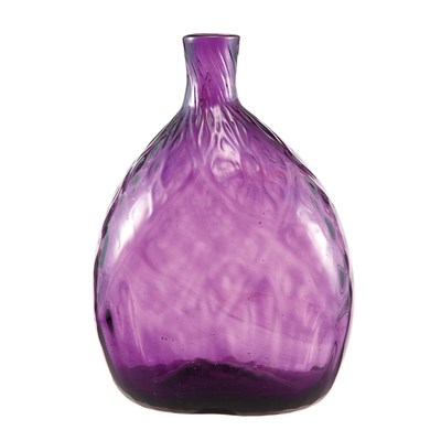 Lot 244 - Stiegel Pattern-Molded Amethyst Glass Pocket...