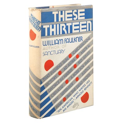 Lot 214 - FAULKNER, WILLIAM These 13. Stories by William...