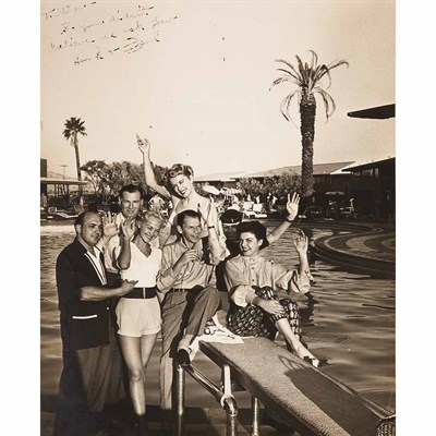 Lot 185 - [SINATRA, FRANK] Collection of papers and...