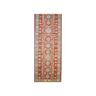 Lot 1644 - Kazak Style Runner Pakistan, contemporary...
