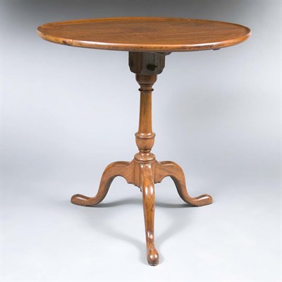 Lot 1400 - American Mahogany Tilt-Top Tea Table Height 28...