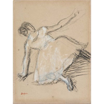 Lot 27 - Edgar Degas French, 1834-1917 Danseuse vue de...