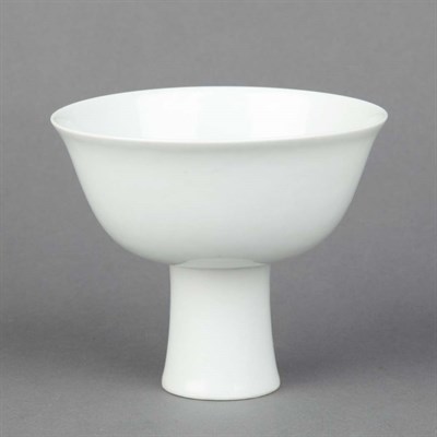 Lot 320 - Chinese White Glazed Anhua Decorated Porcelain...