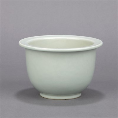 Lot 428 - Chinese Celadon Glazed Porcelain Jardiniere...