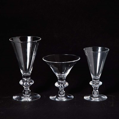 Lot 577 - Steuben Glass Partial Stemware Service...