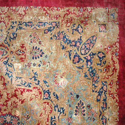 Lot 445 - Kirman Carpet Southeast Persia, circa 1925 The...