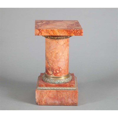 Lot 815 - Louis XVI Style Gilt-Metal Mounted Truncated...