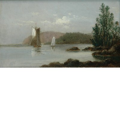 Lot 59 - American School 19th Century An Afternoon Sail...