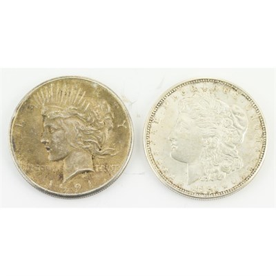 Lot 325 - Silver Dollar Group Fine to Extremely Fine lot...