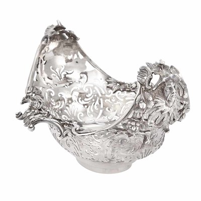 Lot 283 - Victorian Silver Bowl William Chawner II,...