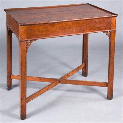 Lot 120 - Chippendale Mahogany Tray Top Tea Table...