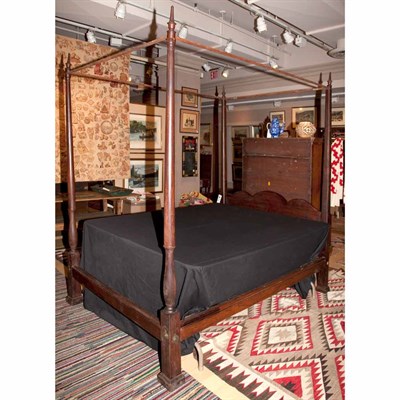 Lot 179 - Chippendale Mahogany Tester Bed Probably New...