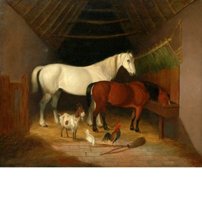 Lot 23 - English School 19th Century Feeding in the...