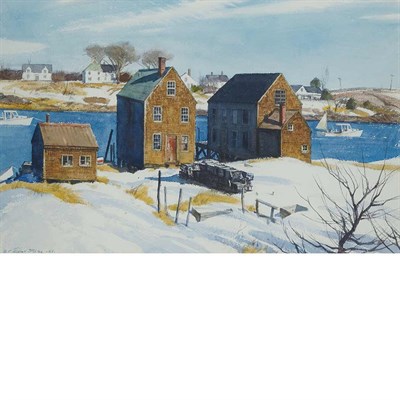 Lot 85 - Aiden Lassel Ripley American, 1896-1969 River...