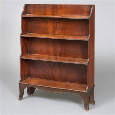 Lot 1213 - George III Style Mahogany Bookcase Height 37...