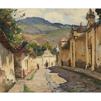 Lot 345 - Anthony Thieme American, 1888-1954 Calle de...