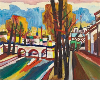 Lot 83 - Isaac Pailes Ukrainian/French, 1895-1978 View...