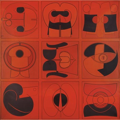 Lot 96 - Takeshi Kawashima Japanese, b. 1930 Untitled,...
