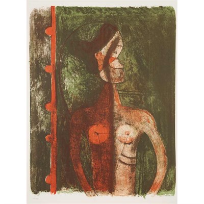 Lot 537 - Rufino Tamayo TORSO DE JEUNE FILLE (P. 112)...