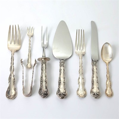 Lot 334 - Gorham Sterling Silver Partial Flatware...
