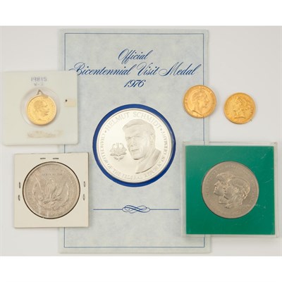 Lot 238 - Group of United States and Foreign Coins The...