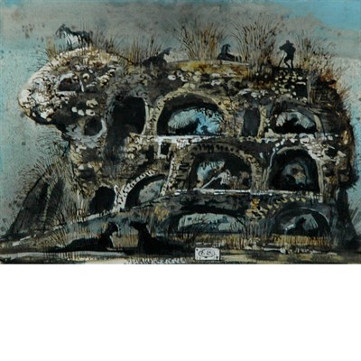 Lot 7 - Eugene Berman Russian/American, 1899-1972...