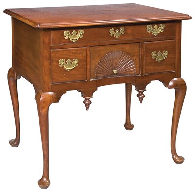 Lot 172 - Queen Anne Mahogany Dressing Table...