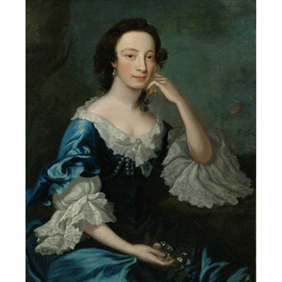 Lot 72 - British School 18th Century Portrait of a Lady...