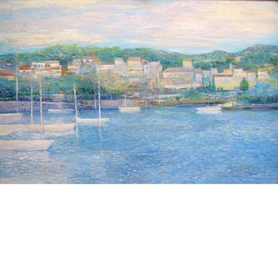 Lot 2 - 20th Century School Harbor Town Signed Quinn...