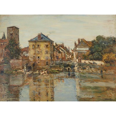 Lot 26 - Jean Francois Raffaelli French, 1850-1924...