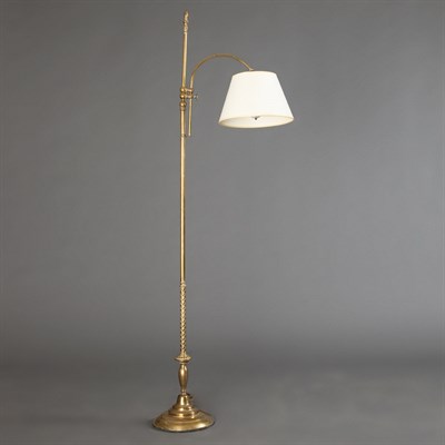 Lot 1226 - Group of Three Brass Floor Lamps Height of...