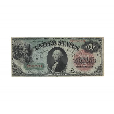 Lot 255 - U.S. Bank Note, $1 1869 Legal Tender, Fr. 18...